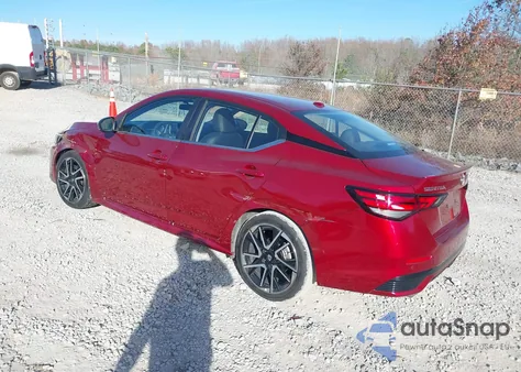 2025 Nissan Sentra Sr z USA, uszkodzony, nr VIN 3N1AB8DV0SY268741